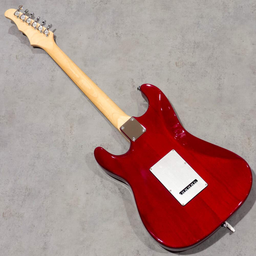 Amazon | MD MM-Produce G6-F See-through Red | エレキギター | 楽器